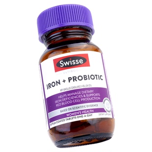 swisse补铁剂补铁补血贫血女性孕妇孕期铁元素成人补气铁片旗舰店
