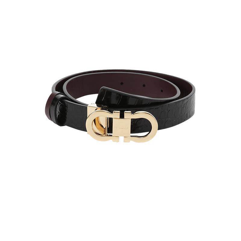 Ferragamo可裁剪窄版皮带腰带