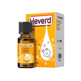 赫维德德国进口维生素AD婴幼儿宝宝滴剂D3液体钙补充剂儿童