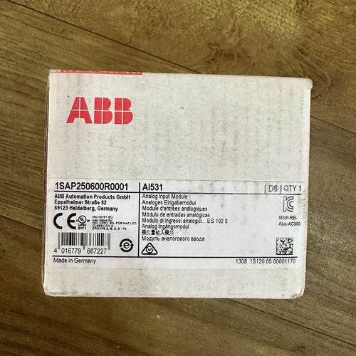 AI531 ABB 模拟量输入模块 工控模块