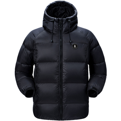 企鹅黑科技蓄热羽绒服男款加厚