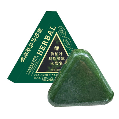 老牌国货侧伯叶洗发皂