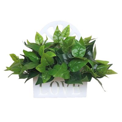 客厅墙壁装饰仿真绿植挂饰墙上