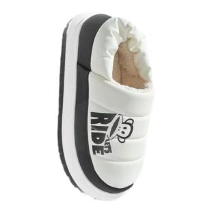 大嘴猴新款冬季防水棉鞋女款材质厚底踩屎感无异味棉拖鞋包跟男士