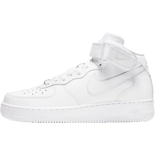 Nike/耐克官方AIR FORCE 1女士空军一号高帮板鞋DD9625-100