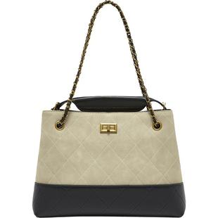 百思图25冬季商场新款菱格链条包手提包时尚通勤单肩包女TY061DX5