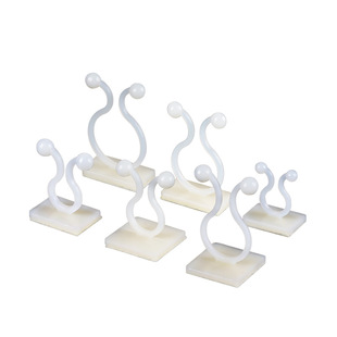 KL系列粘贴式扭线环免打孔理线夹线器电线固定扣座束线器3M海绵胶