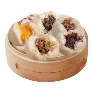 云南千层破酥包子银丝花卷馒头小笼包玉米粑粑早餐手工面点食特产