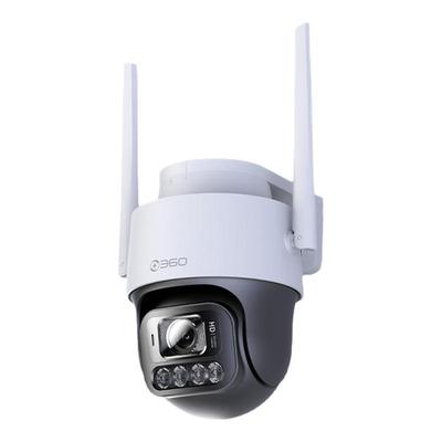 360户外摄像头双镜头监控器室外