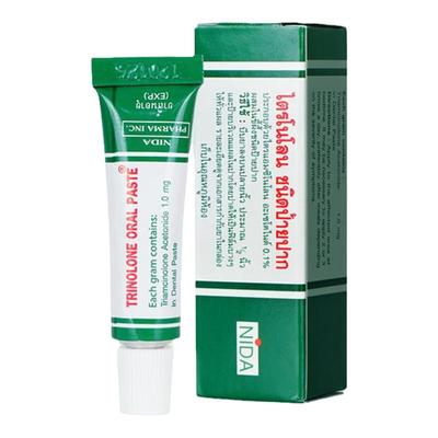 泰国NIDA戴挪伦口腔膏溃疡膏口腔溃疡药膏专用药嘴巴上火起泡进口