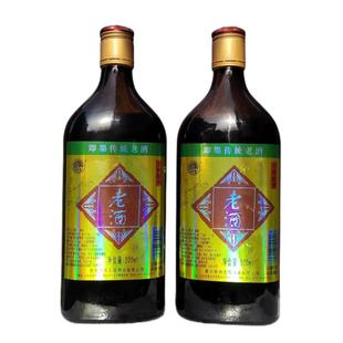 山东青岛即墨黄酒老酒十年陈酿500ml*2瓶原浆焦香半甜阿胶药引