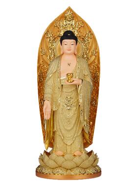 西方三圣阿弥陀佛大势至观音佛像
