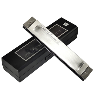 通宝TOMBO日本原装进口21孔复音口琴高级专业演奏级成人 C调 1721