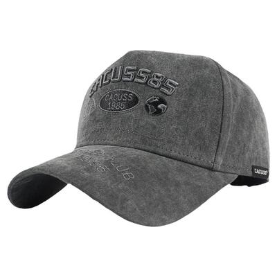 休闲硬顶Cacuss棒球帽男高顶复古