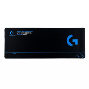 罗技鼠标垫超大男生电竞游戏鼠标垫fps专用办公大号电脑加厚锁边