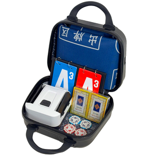 掼蛋全套工具扑克牌洗牌机掼蛋套装礼盒家用送礼积分卡报牌卡桌垫