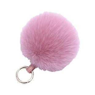 15cm超大狐狸毛球包包挂件汽车钥匙扣女可爱创意真毛绒书包挂饰品