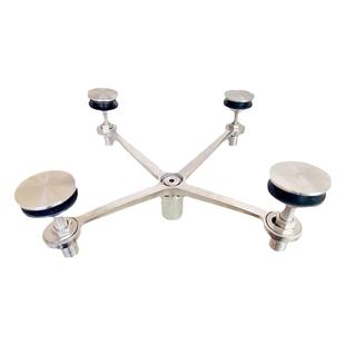 304不锈钢驳接爪观光电梯爪幕墙抓200/220/250雨棚支架配件玻璃爪