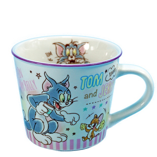 猫和老鼠卡通陶瓷马克杯汤姆杰瑞水杯可爱牛奶咖啡情侣杯礼盒装