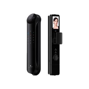 德施曼智能门锁指纹锁家用防盗门人脸猫眼密码锁麒麟R9精灵版