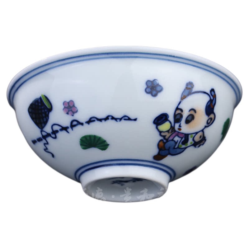 贵和祥中式斗彩高岭土复古礼品