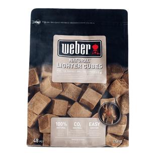 Weber威焙碳炉固体木炭引燃块野外烧烤用品烧烤助燃块点炭工具