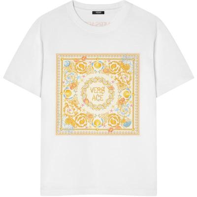 【季末优惠】VERSACE/范思哲 女士Underwater Barocco T恤