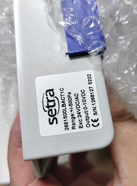 【议价-可维修】Setra西特266压差传感器 正品 型号26615 /均有货