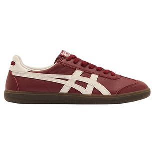 Onitsuka Tiger鬼塚虎TOKUTEN夏季男女款板鞋复古酒红色德训鞋