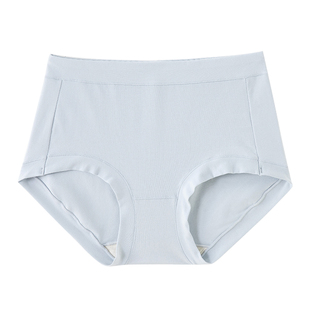 4条顶呱呱内裤女棉质面料中年妈妈暖宫高腰加肥加大码印花顶瓜瓜