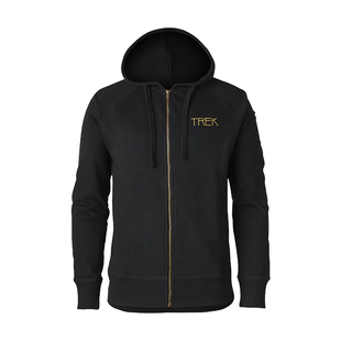 TREK崔克男女同款复古设计温暖舒适休闲百搭半修身开衫帽衫卫衣