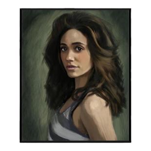 无耻之徒周边菲奥娜装饰画美剧海报卧室客厅床头挂画高级感轻奢潮