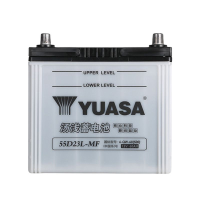 汤浅汽车电瓶蓄电池少维护55D23L