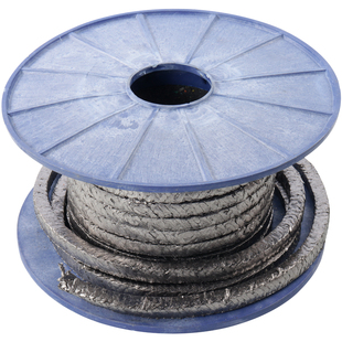 石墨盘根高压柔性密封垫圈耐高温膨胀镍丝增强石棉条阀门填料环绳