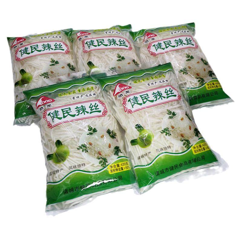 诸城健民辣丝子山东特产恐龙芥菜丝辣菜丝下饭菜酸辣呛鼻下饭凉菜
