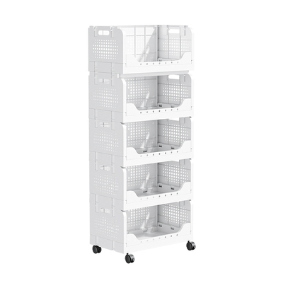 零食置物架小推车家用玩具收纳架子落地多层客厅厨房整理架储物架