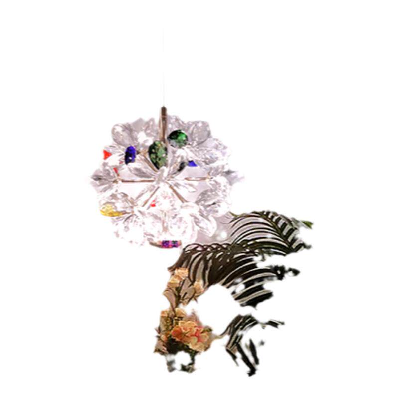 卧室床头蒲公英水晶小吊灯网红轻床头/玄关/吧台/过