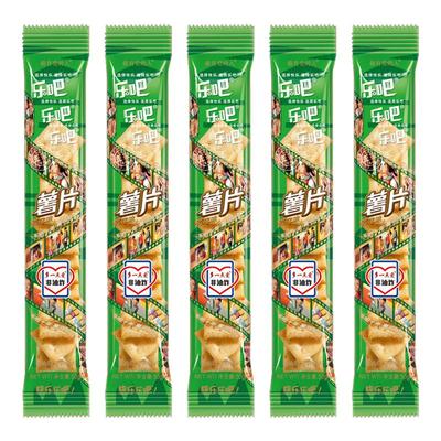 乐吧芥末味薯片非油炸