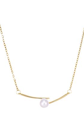 法式复古珍珠款项链女轻奢小众