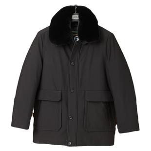 中老年脱卸加绒内胆棉衣爸爸装秋冬加厚活里活面棉服爷爷毛领棉袄