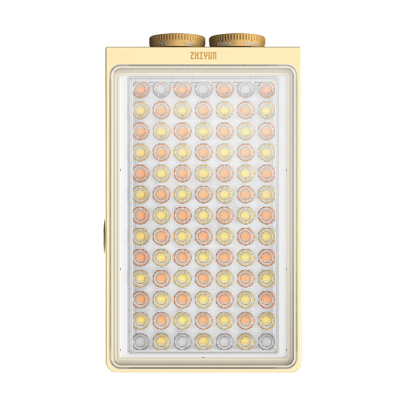 智云五倍m40se摄影补光灯拍摄专用打光灯便携式直播相机拍照视频人像发丝灯led手持40w口袋常亮灯