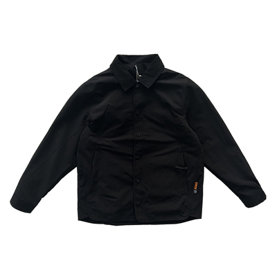 早春新款纯色翻领按扣设计夹克