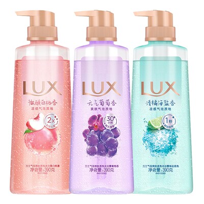 力士气泡爽肤香氛沐浴露