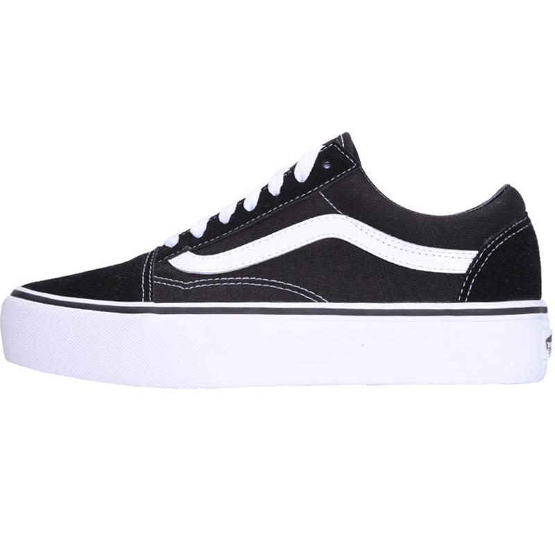 VANS女鞋厚底增高OLD SKOOL Platform松糕鞋经典板鞋 VN0A3B3UY28