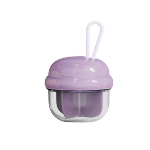 迷你小药盒便携随身药品分装盒一日三餐药丸收纳盒旋转早晚药盒子