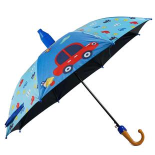 大号长柄防水套儿童雨伞小学生可爱便携自动上学两用卡通遮阳宝宝