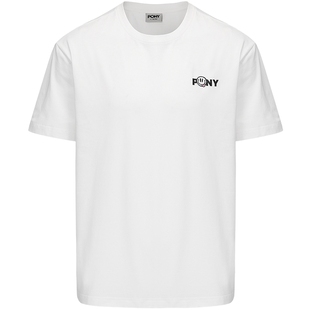 PONY波尼2025夏季新款轻户外系列女子运动休闲短袖T恤 252U2AT01