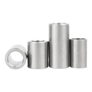 304不锈钢加长圆柱套管轴套衬套空心管无牙螺丝间隔柱管套M8-M20