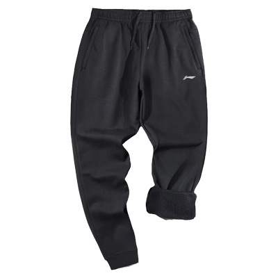 李宁运动裤男子卫裤收口宽松大码