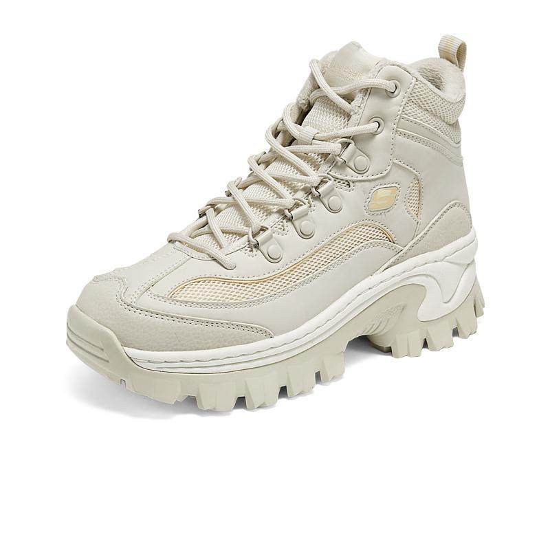 斯凯奇蜜糕鞋秋冬女款厚底增高